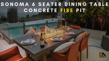Why You Should Consider a Sonoma 6 Seater Dining Table Concrete Fire Pit Table for Entertaining