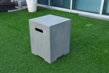 20"H Plain Square Propane Tank Cover