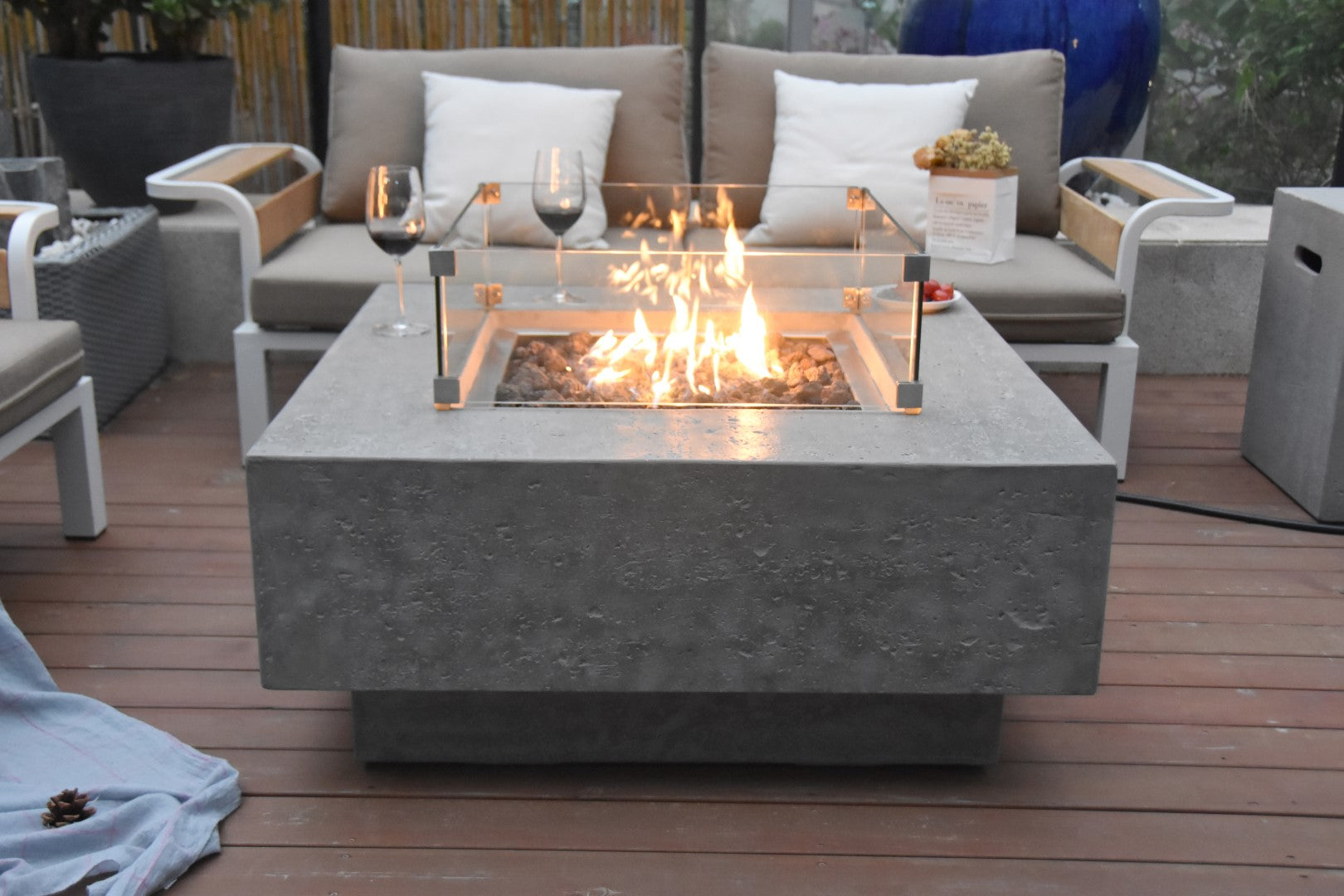 Square Fire Pits