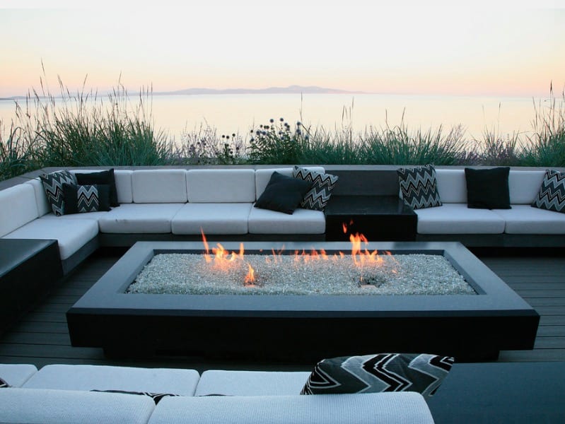 Outdoor Firepit Table
