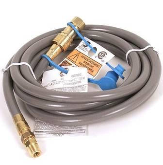 20' Natural Gas Rate Hose With Quick Connect