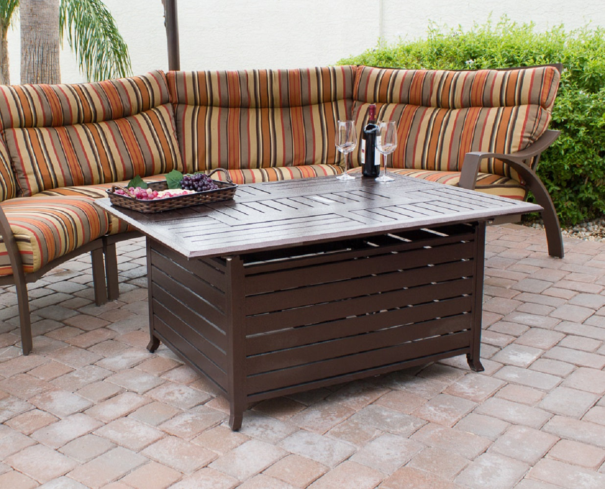 Evelyn Propane Fire Pit Table