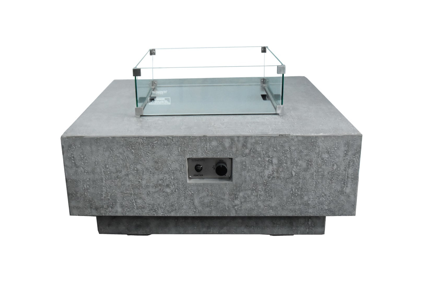 22" x 22" Square Wind Screen - Fire Pit Table