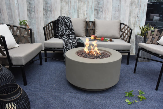 Waterford Concrete Round Firepit Table
