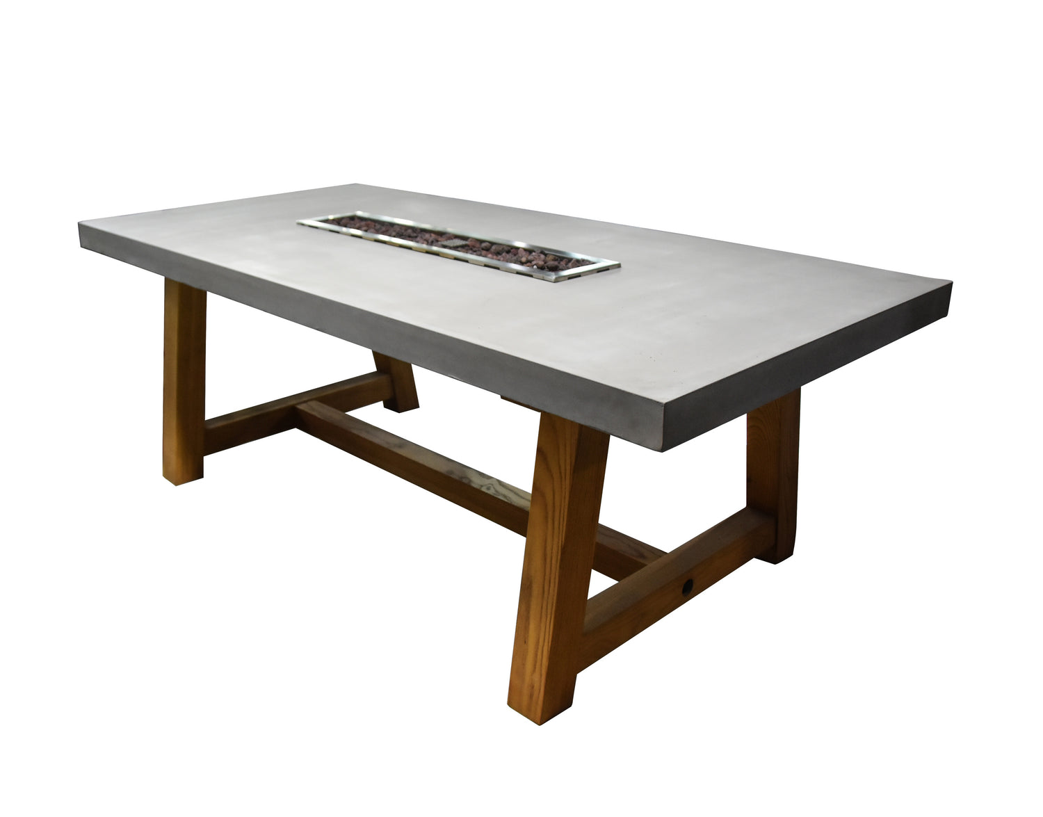 Concrete dining best sale table 6 seater